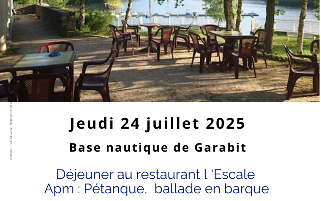 St Flour: Sortie convivialité aidants/aidés à Garabit